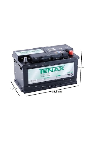 Tenax 12V 80 Ah Varta Akü Üretimi