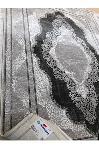 Merinos Halı Rodin 19772 095 Serisi Akrilik Salon Oturma Yatak Odası Halısı Gri