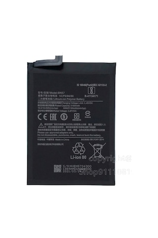 Xiaomi Poco X3 Nfc Bn57 Batarya Pil