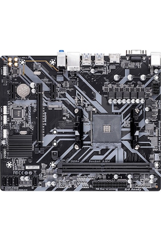 Gigabyte B450M H AMD B450 3600 MHz (OC) DDR4 Soket AM4 mATX Anakart