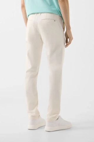 Bogner Nik Chino Lüks Günlük Şıklık Erkek Pantolon Krem