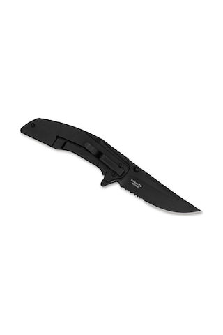 Kershaw Outright Black Serrated Kamp Çakı Siyah