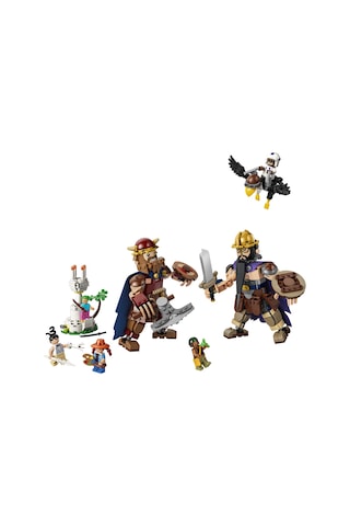 LEGO® ONE PIECE Dorry, Brogy’ye Karşı – Little Garden Devleri 75644 - 9+ için Figür İçeren Yaratıcı Oyuncak Yapım Seti (733 Parça)