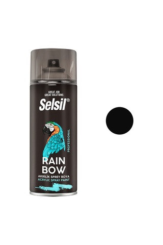 Siyah Mat Sprey Boya 400ml