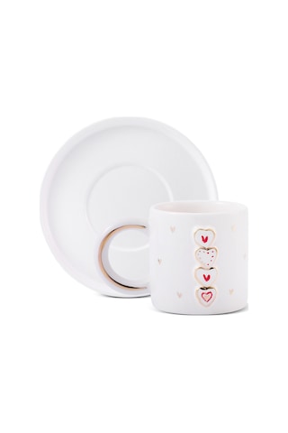Canarels Passion 2 Parça Tek Kişilik Fincan Takımı 90 Ml Çok Renkli
