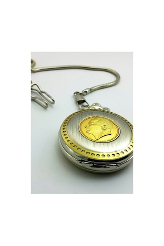 Mustafa Kemal Atatürk Resimli İmzalı Cep Saati