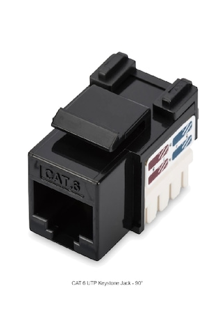 Cat 6 Utp Keystone Jack 90 20 Adet Cat 6 Utp Keystone Jack 90 20 Adet