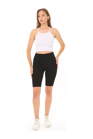 Rooted-kadın Ip Askılı Crop Top Kaşkorse Fitilli Kumaş Beyaz