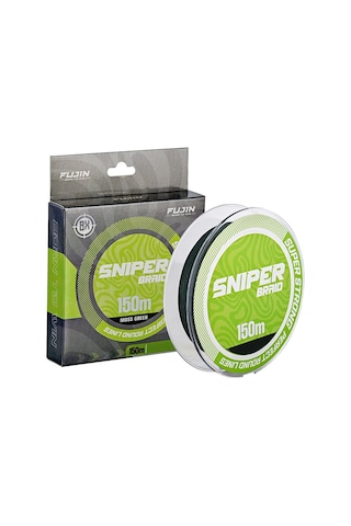 Fujin Sniper 8x 150mt. Moss Green İp Misina 0.16mm 9kg