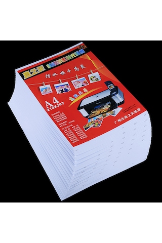 50 Adet 8.3x11.7 İnç Mürekkep Püskürtmeli Fotoğraf Filmi