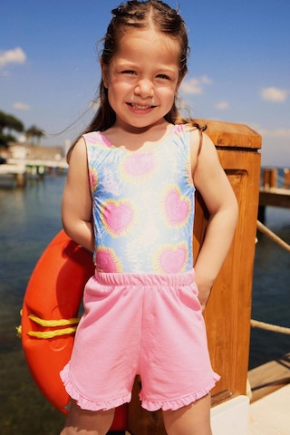 Defacto Kız Bebek Beli Lastikli Pike Şort C1454a525smpn164 Pembe