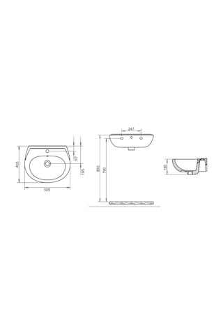 40x50 Oval Lavabo Turaser Diğer
