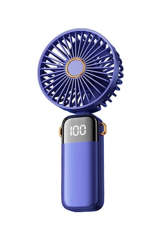 Hallow Elektrikli Buz Soğutma Fanı Mavi