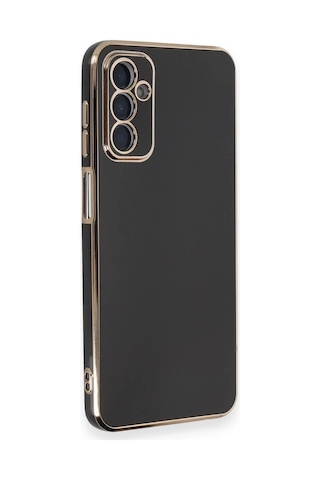 Cosmotex Newface Samsung Galaxy Uyumlu A14 4g Kılıf Volet Silikon - Siyah