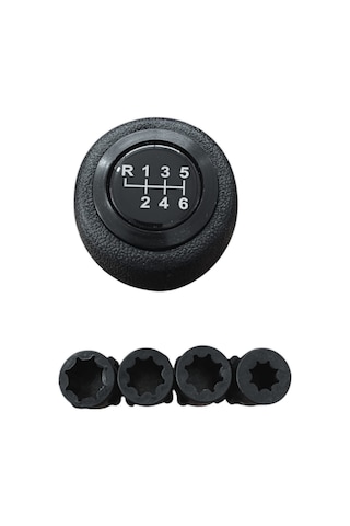 Universal Vites Topuzu Mandallı Siyah Siyah