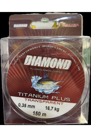 Bauer Titanıum Plus 150 Mt Fluorocarbon 0,35 Mm Misina