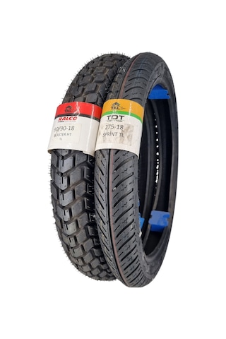 90/90-18 Ve 275-18 Tubeless - Dubleks Blaster Ht /sprint Lastik Takımı