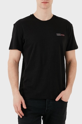 Tommy Jeans Erkek T Shirt Dm0dm21303 Bds Siyah Siyah
