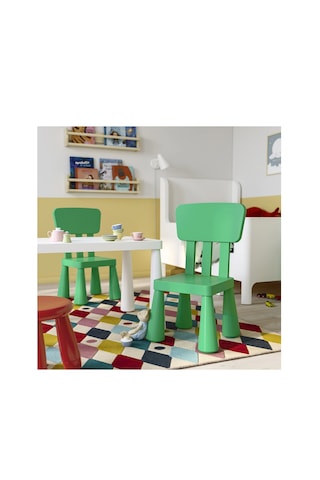 Ikea Mammut Çocuk Sandalyesi , Parlak Yeşil