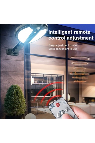 Sones 70 Led 450lm Ip65 Su Geçirmez Yuvarlak Güneş Enerjili Bahçe Lambası Gövdesi İndüksiyon Işık Sokak Lambası