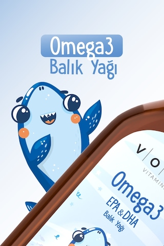 Voop Portakal Aromalı Omega 3 Balık Yağı Şurup 150 ML