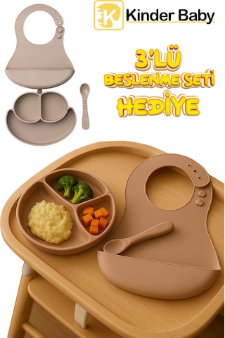 Polly Magic Mama Sandalyesi & Ana Kucağı Beslenme Seti Hediyeli