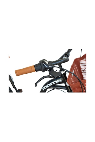 Geroni - Moma Urban - 28 City Bike - 21 Speed - V-brake - Black-white Siyah