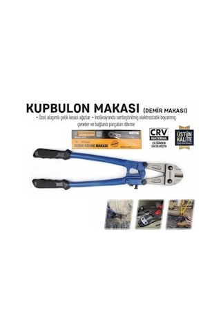 Meşem Demir Kupbulan Kesme Makası 14x350