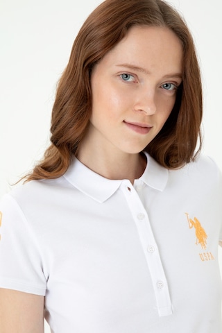 U.s. Polo Assn. Kadın Beyaz Elbise Örme 50262697-vr013 Beyaz