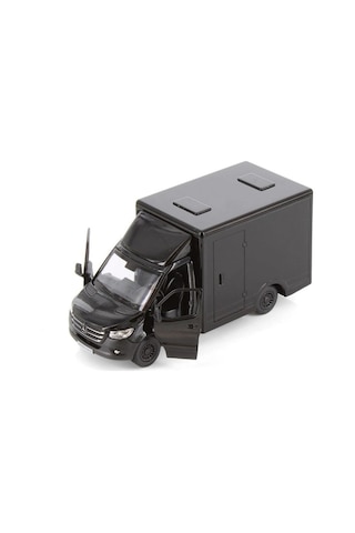 Mercedes-benz Sprinter 1:48 Ölçek Çek Bırak Metal Kargo Kamyoneti Oyuncak Araba 14 Cm