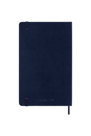 Moleskine 12 Ay Günlük Ajanda L Boy 13x21 Cm Sert Kapak Safir Mavi Safir Mavisi