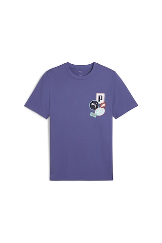 Puma Graphıcs Icon Tee Erkek Tişört Mavi