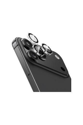 Apple Uyumlu iPhone 17 Pro Max Benks Ar Glass Warrior Premium Cam Kamera Lens Koruyucu Şeffaf