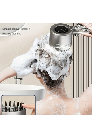 Mufunye C Gri Filtreli Duş Başlığı, 3 Modlu Ayar, 22 Masaj Şeridi, Su Durdurma Düğmesi, Pp Filtre, Kolay Kurulum, Abs Malzeme Gri