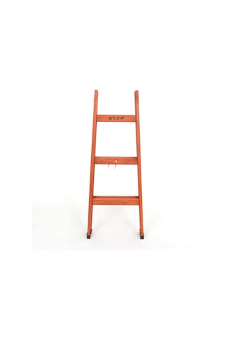 Step 3 Basamaklı Çift Çıkışlı Ahşap Merdiven Yükseklik 1.10 M
