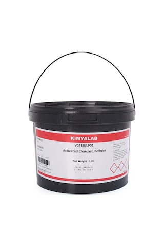 Aktif Karbon Toz Activated Carbon Extra Pure 1 KG