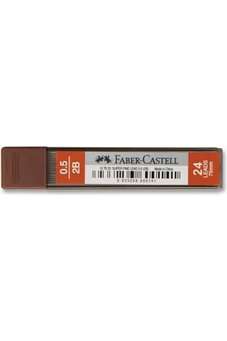 Faber Castell 0.5 Uç 5'li Paket + Silgi