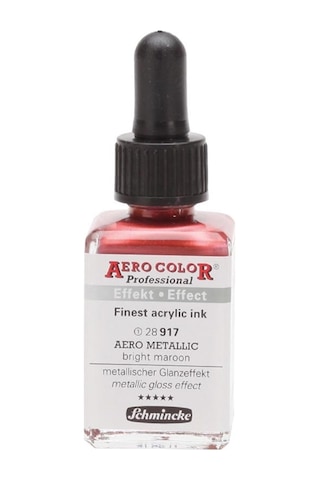 Schmincke Aero Color Akrilik Mürekkep 28Ml 917 Aero Metallic Brig