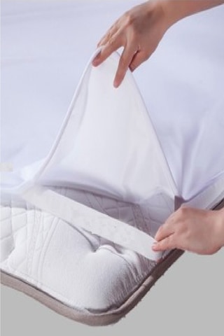 Mycey 50x90 Cm Sıvı Geçirmez Alez Pamuk Beyaz