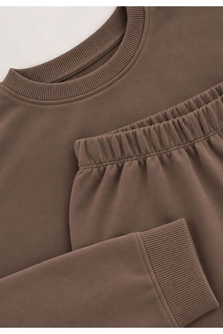 Cigit Sweatshirt Takım 2-8 Yaş Vizon