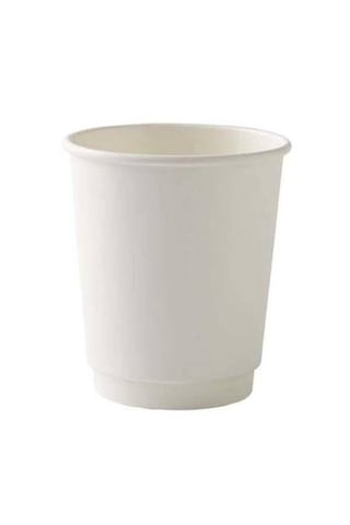 8 Oz Double Wall Beyaz Karton Bardak 500 Adet