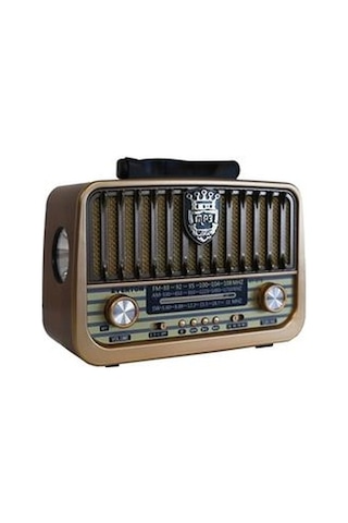 Everton RT-878 Bluetooth Fenerli Fm - Usb - Tf - Aux Şarjlı Nostaljik Radyo
