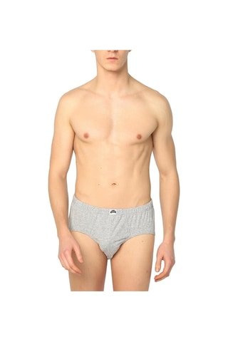 Gümüş Erkek Pamuklu Slip Külot 3006 - 12 Adet