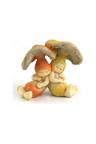 Minyatür Peri Bahçesi Ve Teraryum Uyuyan Shroom Bebekler Diğer