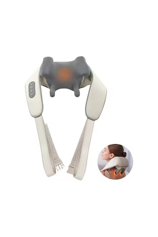 Kochler Şarjlı Boyun, Kol, Omuz Ve Bacak Masaj Aleti Derin Doku Titreşimli Masaj Cihazı Bej