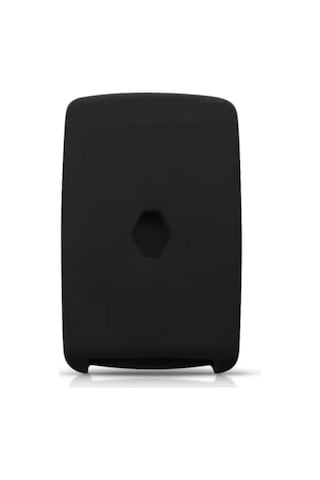 Lüx Renault Clio Uyumlu E-tech Austral Megane E-tech 4 Silikon Anahtar Kılıfı Siyah