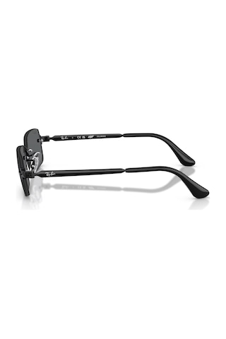 Ray-ban Rb 3928 00281 54 A Ap Rocky Unisex Polarize Dikdörtgen Siyah Metal Güneş Gözlüğü Siyah