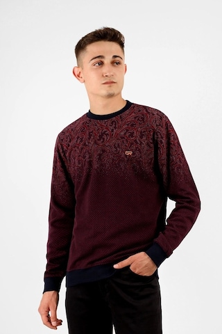 Bearraybon Erkek Triko Kazak Kırmızı