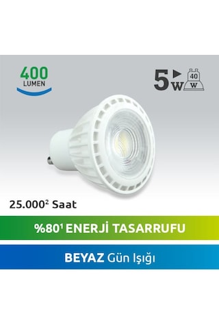 Next Gu10 Led Spot 5W Beyaz