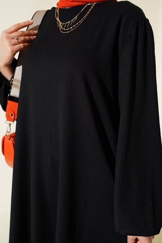 Bigdart Kadın Siyah Tunik Pantolon Alt Üst Takım 6663 001